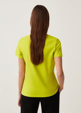 Ovs Cotton T-Shirt With Crew Neck